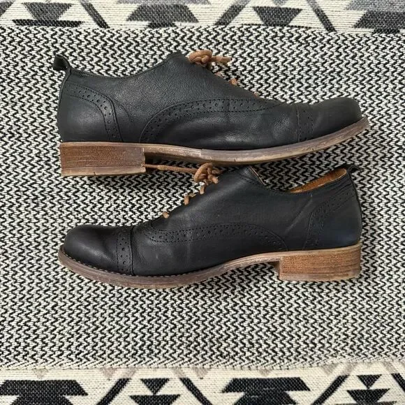 Josef Seibel Sienna 89 Oxford Black w/(brown shoelaces)Shoes - Picture 4 of 8